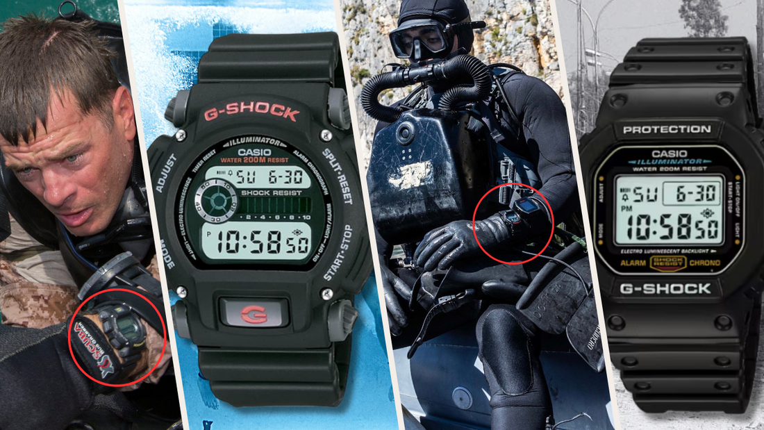 W.O.E. On YouTube: How G-Shock Became The Watch Of The Military