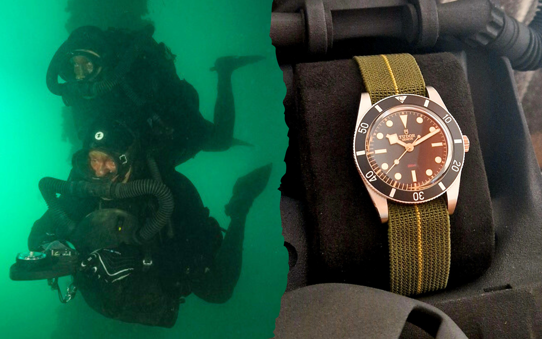 The Commando Hubert Tudor Black Bay 54 The Heritage Commando Strap Watches of Espionage