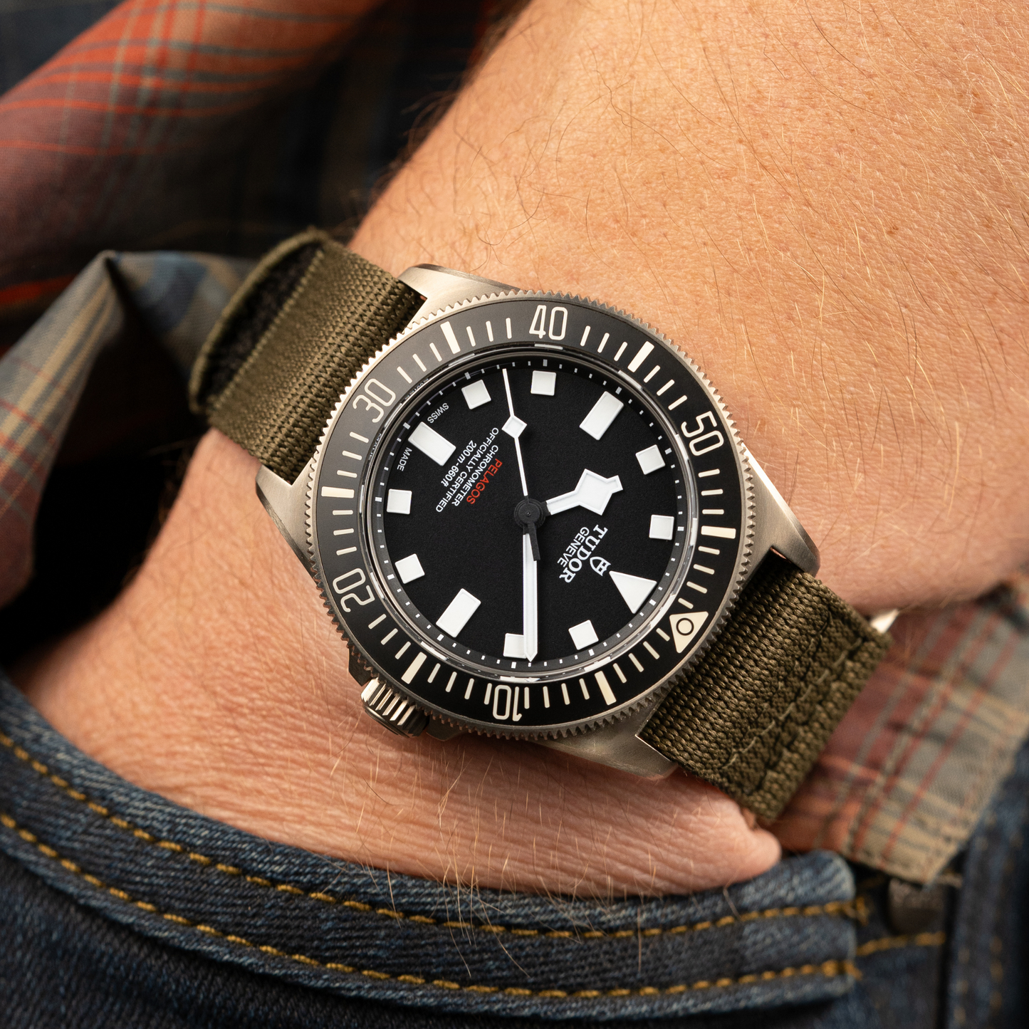 Glomar Explorer - Hook And Loop Watch Strap