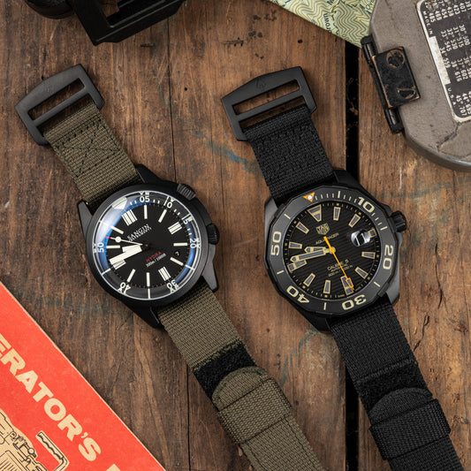 NEW: PVD Glomar Explorer - Hook & Loop Strap - PVD/Black