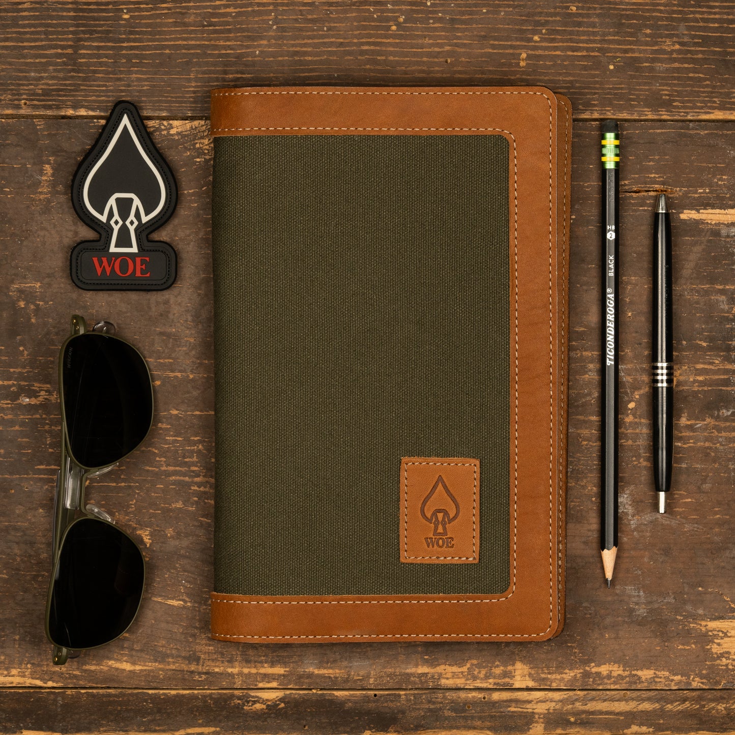 NEW: Leather & Canvas Moleskine Notebook Cover (Available Now)