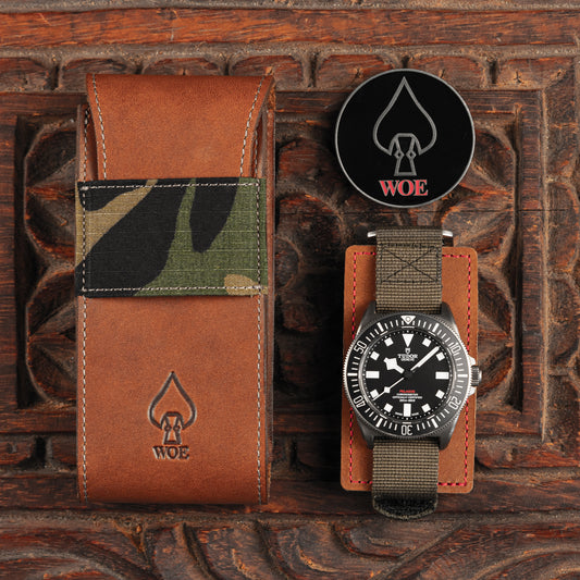 Travel Pouch and Challenge Coin